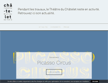 Tablet Screenshot of chatelet-theatre.com